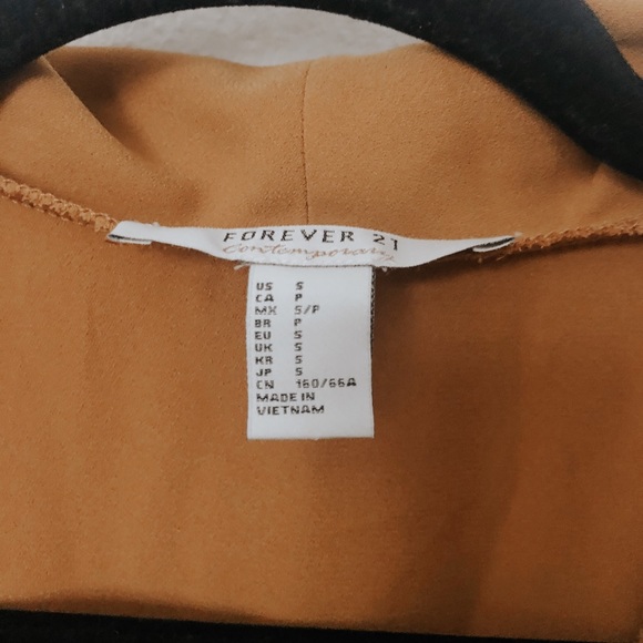 F21 Mustard Jumpsuit - Picture 2 of 2